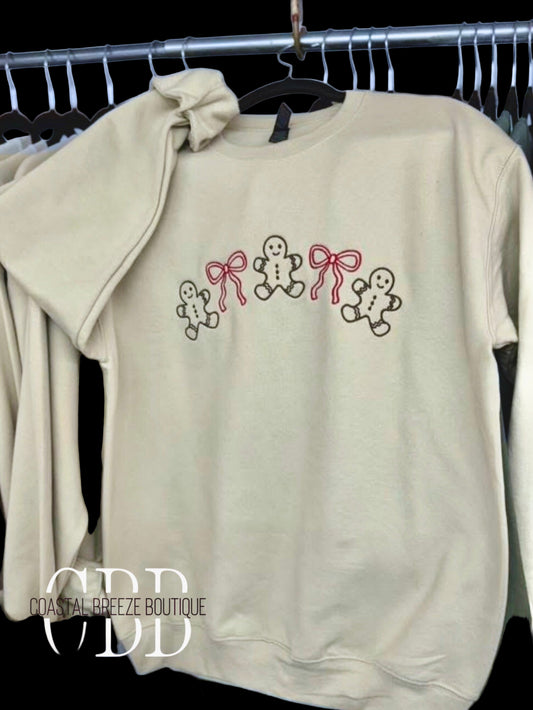 Gingerbread & Bows Crewneck