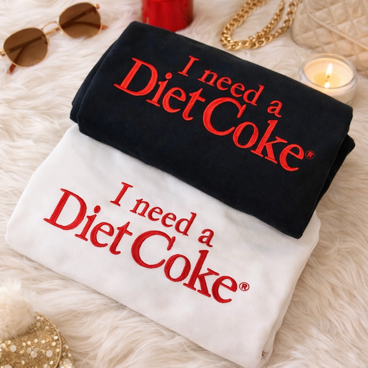 I need a Diet Coke crewneck